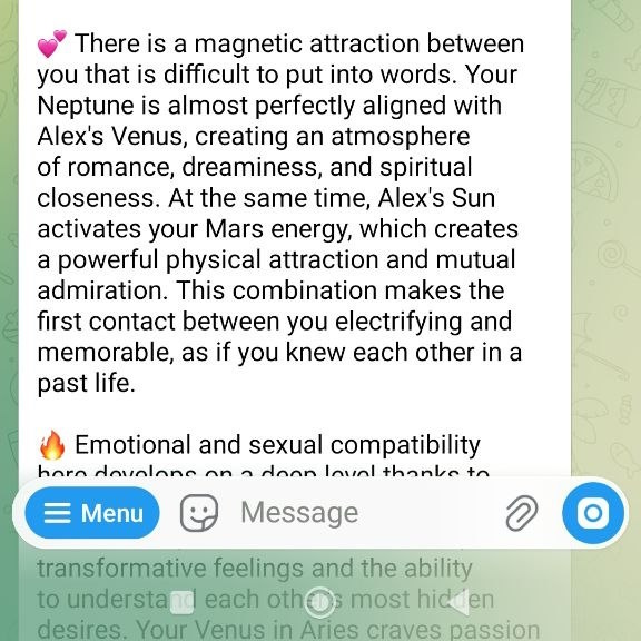 Compatibility reading in Nocturna